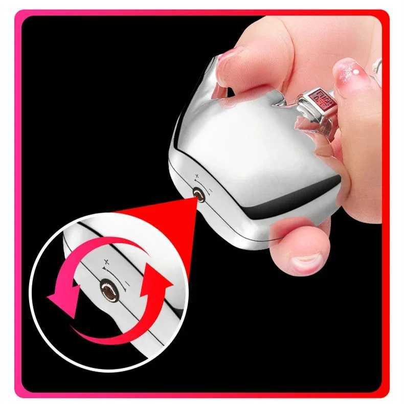 Funny Middle Finger Lighter and FUK YOU Sound Advanced Windproof Red Flame Refillable Butane Torch Lighter Smoking Men GiftsC250305
