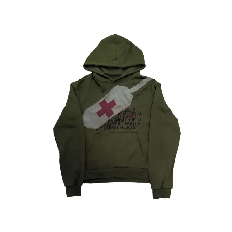 European and American Spring Fashion Street Loose Pullover Hoodie Men Y2k Goth Hip-hop Rock Oversized Sweatshirt Women 250305