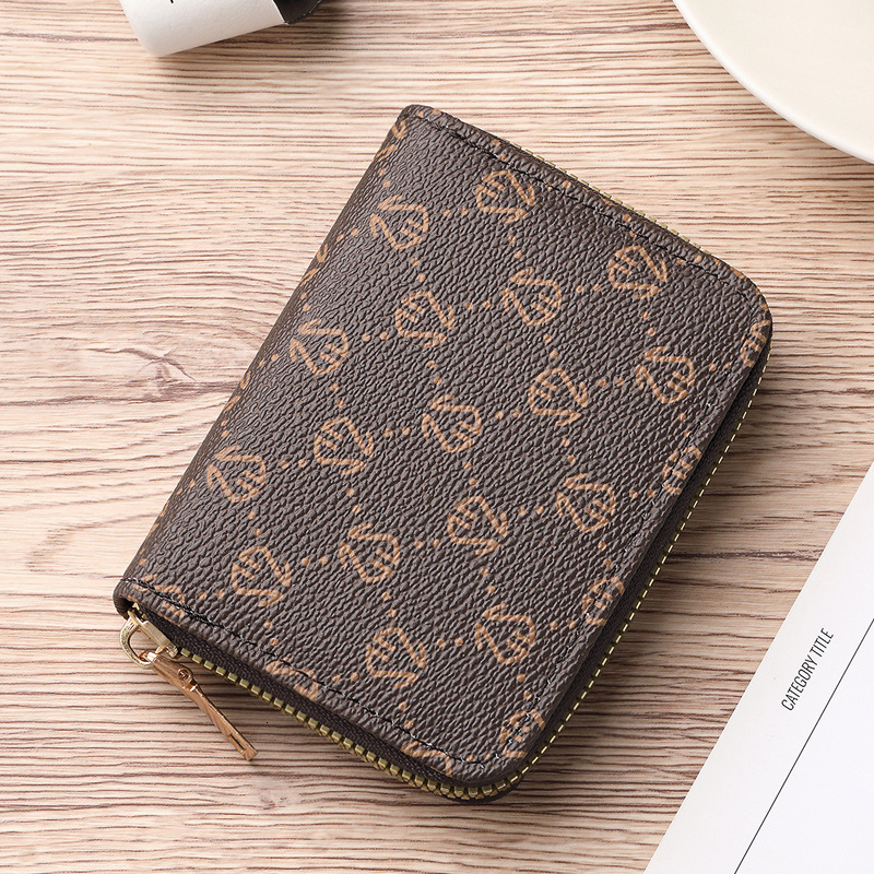Free Shipping New Designer Bag With Multiple Slots For Women High-quality And Compact ID Card Bag Large Capacity Driver's License Wallet Card Hol