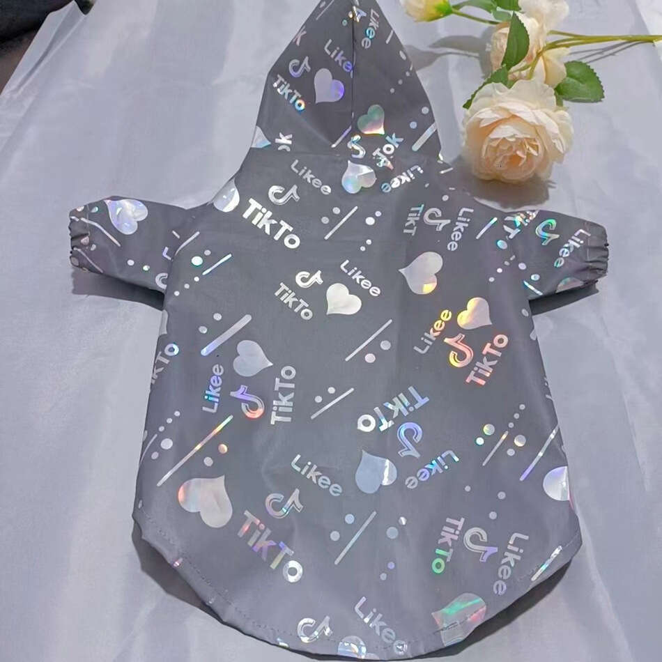 New Instagram Trendy Pet Windbreaker Dog Cat Coat Schnauzer Teddy Fighting Clothing