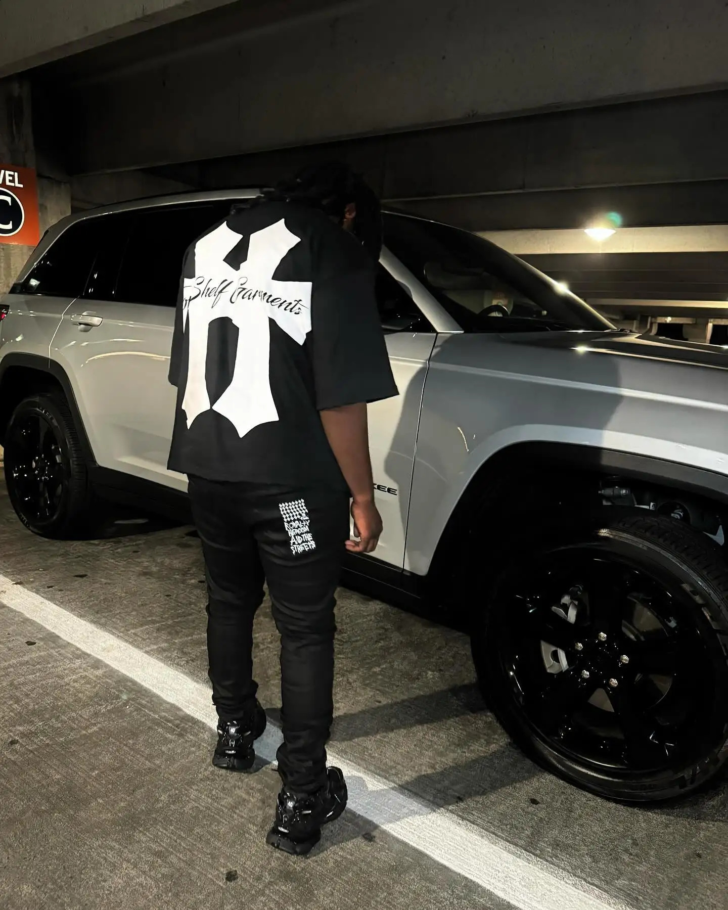 High streett letter print graphic t shirts gothic streetwear y2k top oversized shor harajuku korean goth shirt women clothing 250227Z