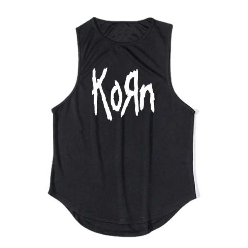 Dacron Workout Gym Tank Top Mens Muscle Sleeveless Sportswear Shirt Stringer Fashion Clothing Bodybuilding Singlets Fitness VestT250318