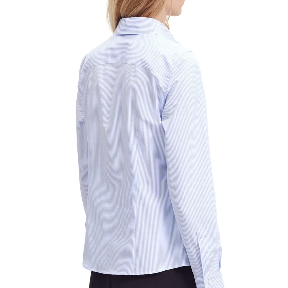 CHCH Classic Trendy Long Sleeve Fashion Versatile Top Polo Collar Women's Shirt