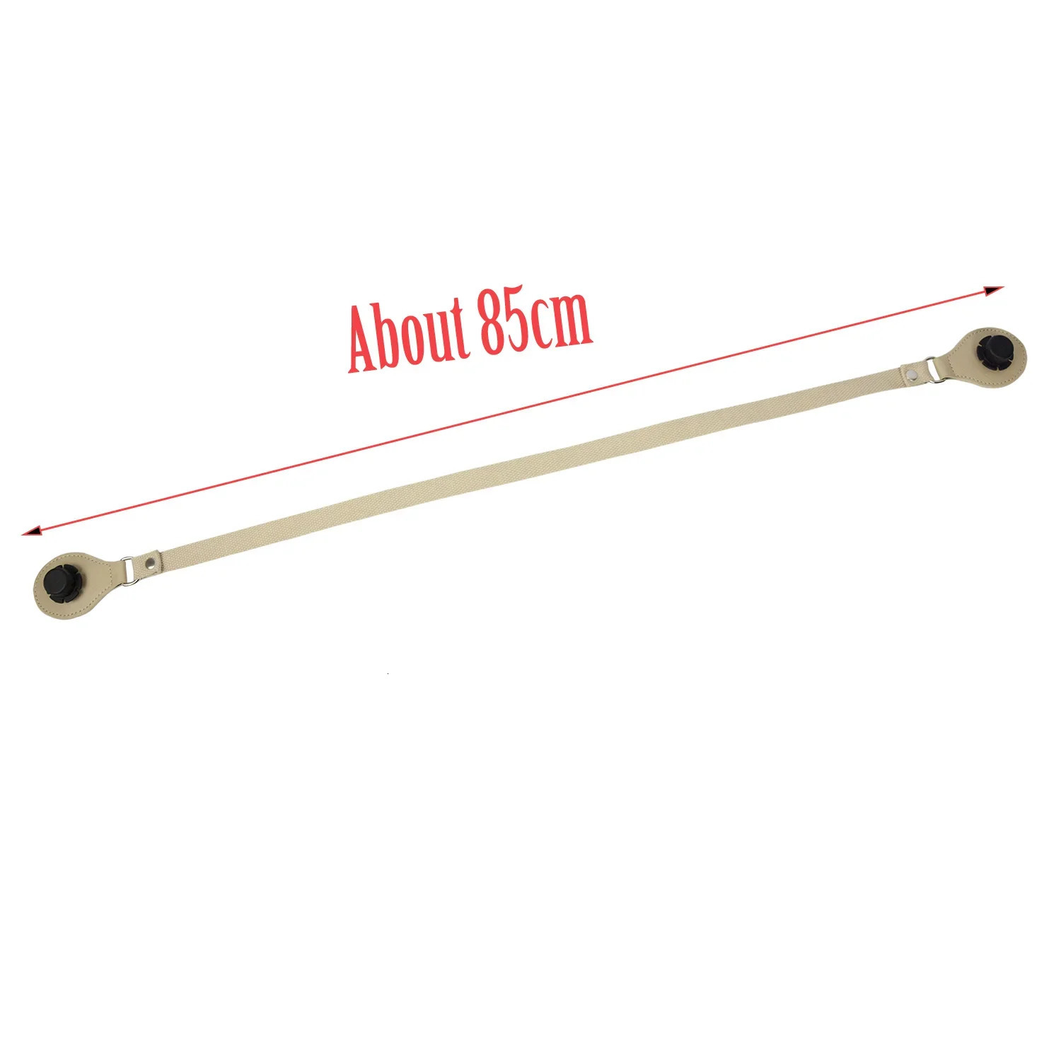 Arrival Long Thicken Polyester Cotton Flat Handles With Faux Leather PU Drop End with Silver Rivet for OBag for EVA O Bag 250228