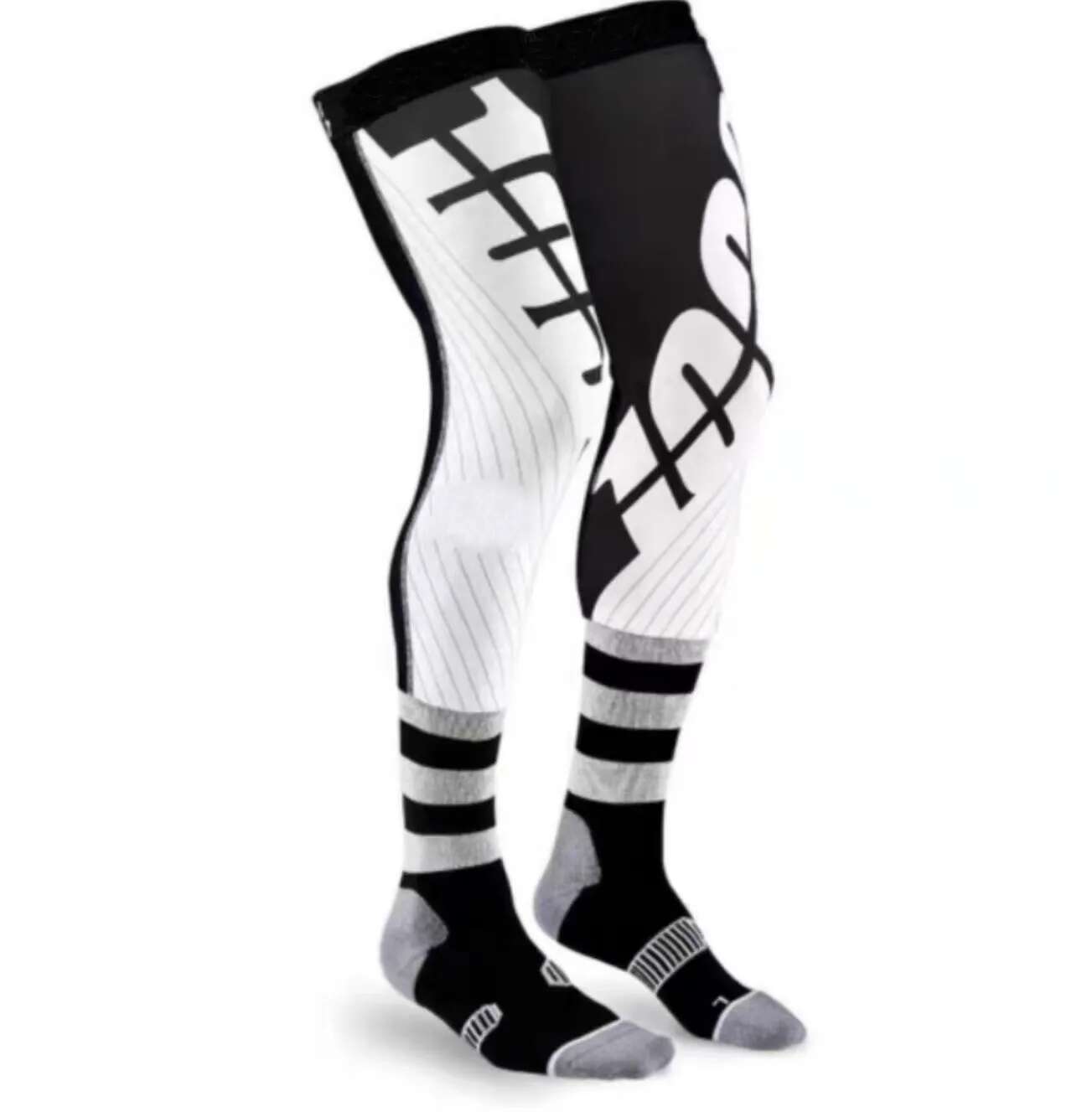 New 2025 Motorcycle Compression Brace Enduro Sock Top Motocross Socks MTB ATV MX Knee Protection Sport Moto Sock Anti-Skid