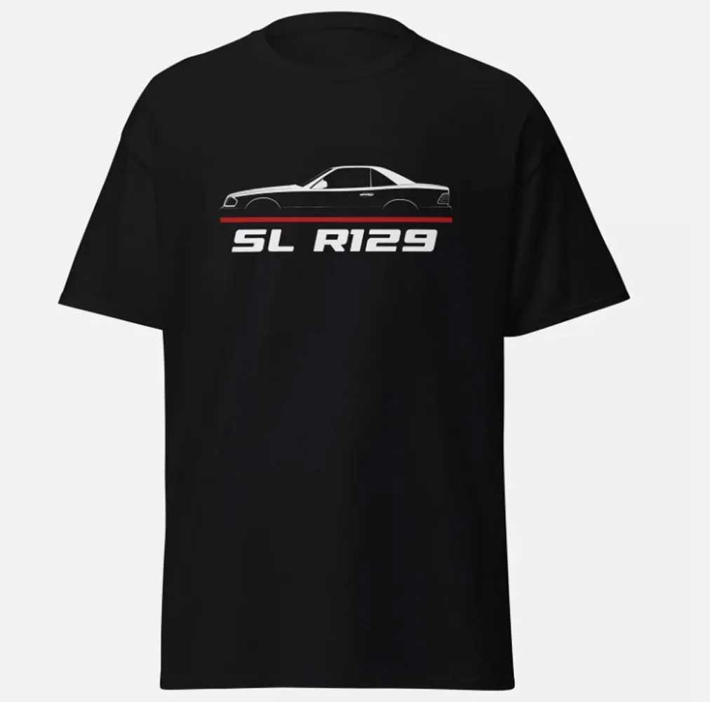 ZYXZ Premium T-shirt For Mercedes SL Hardtop R129 1989 2001 Enthusiast Birthday GiftMen Clothing Graphic Cotton Daily 820231 X250306