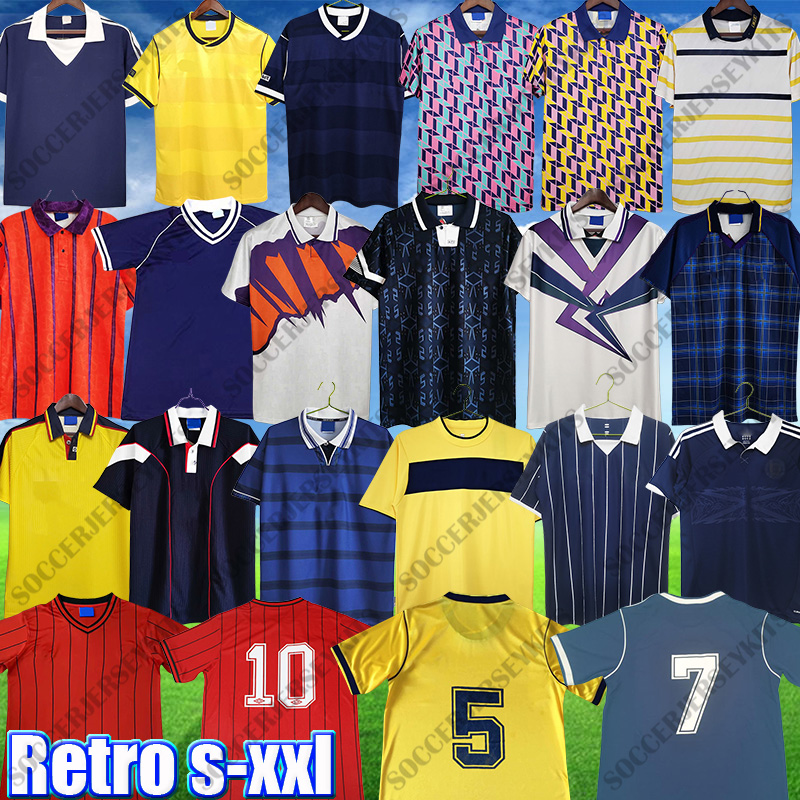scotland retro Soccer Jerseys 96 98 scotland football shirt Men kids kit NAISMITH DALGLISH MCGREGOR LAMBERT McSTAY World Cup equipment 150