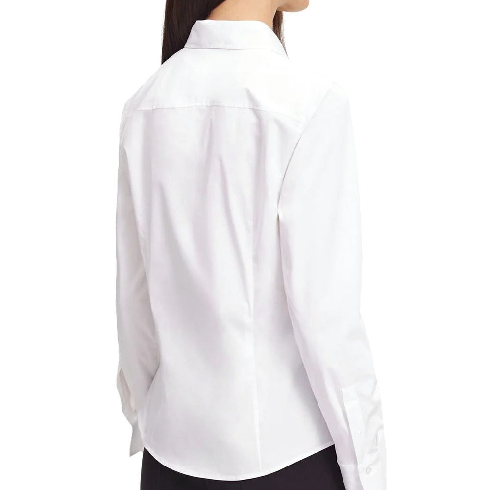 CHCH Classic Trendy Long Sleeve Fashion Versatile Top Polo Collar Women's Shirt