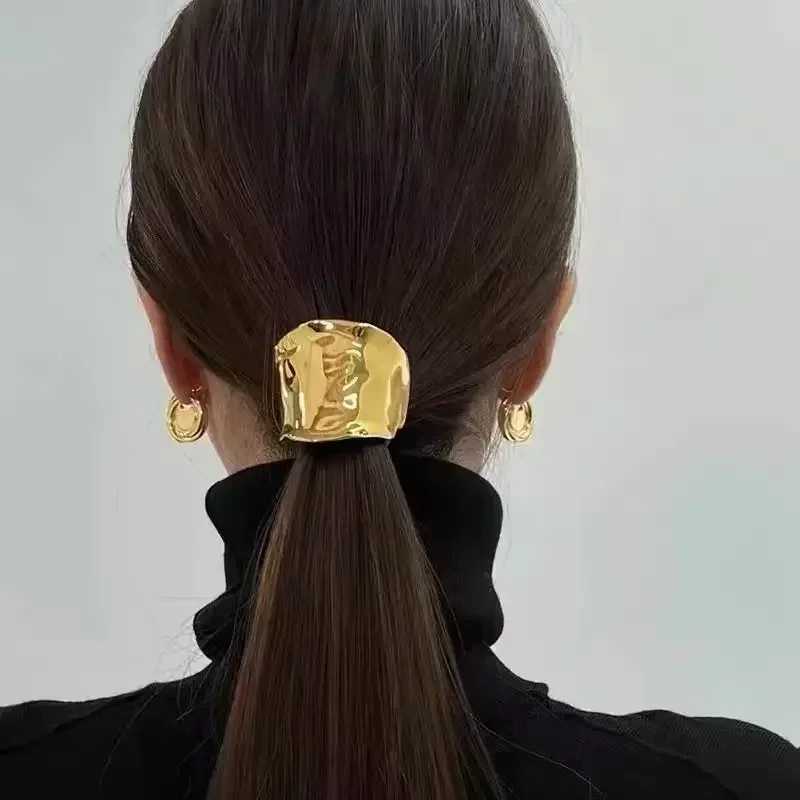 New trendy hair clips Bohe Design High Grade Concave and Convex Craft Hair Buckle Retro Clip Hair Clip Fashion Metal wear X250306