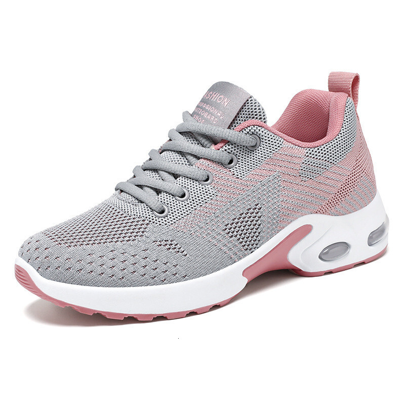 Running women, spring 2025 new item large casual breathable lace up air cushion sports shoes for women #ddmykukumalu