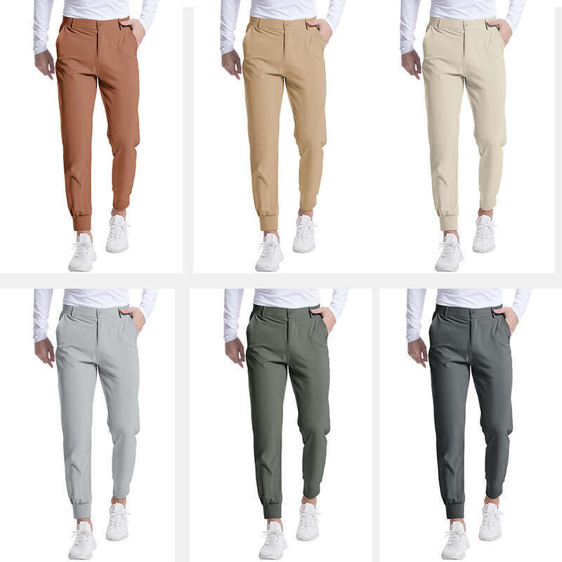 Youth elastic golf jogging slim fit casual pants men's four seasons high-end feeg 2025 temperament versatile new trend clothing ins