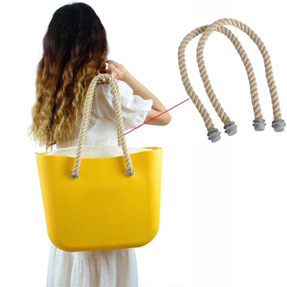65cm Hand Woven Bag Strap For WomenS Bag Handbag Handles Replacement Handle Rope Beach Bag Accessories 250228