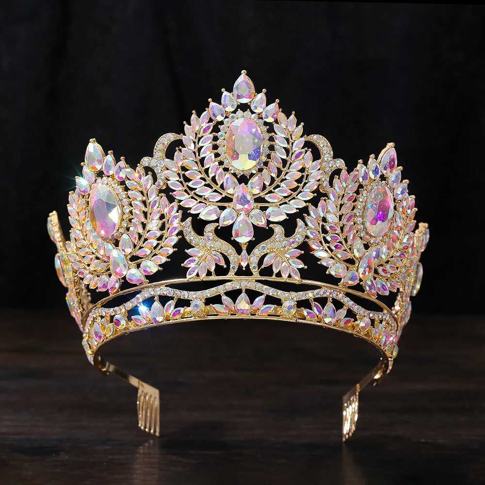 Crown for Wen Wedding Tiara for Bride Crown Crystal Tiaras and Crowns for Wen Royal Princess Quinceanera pieces for X250306