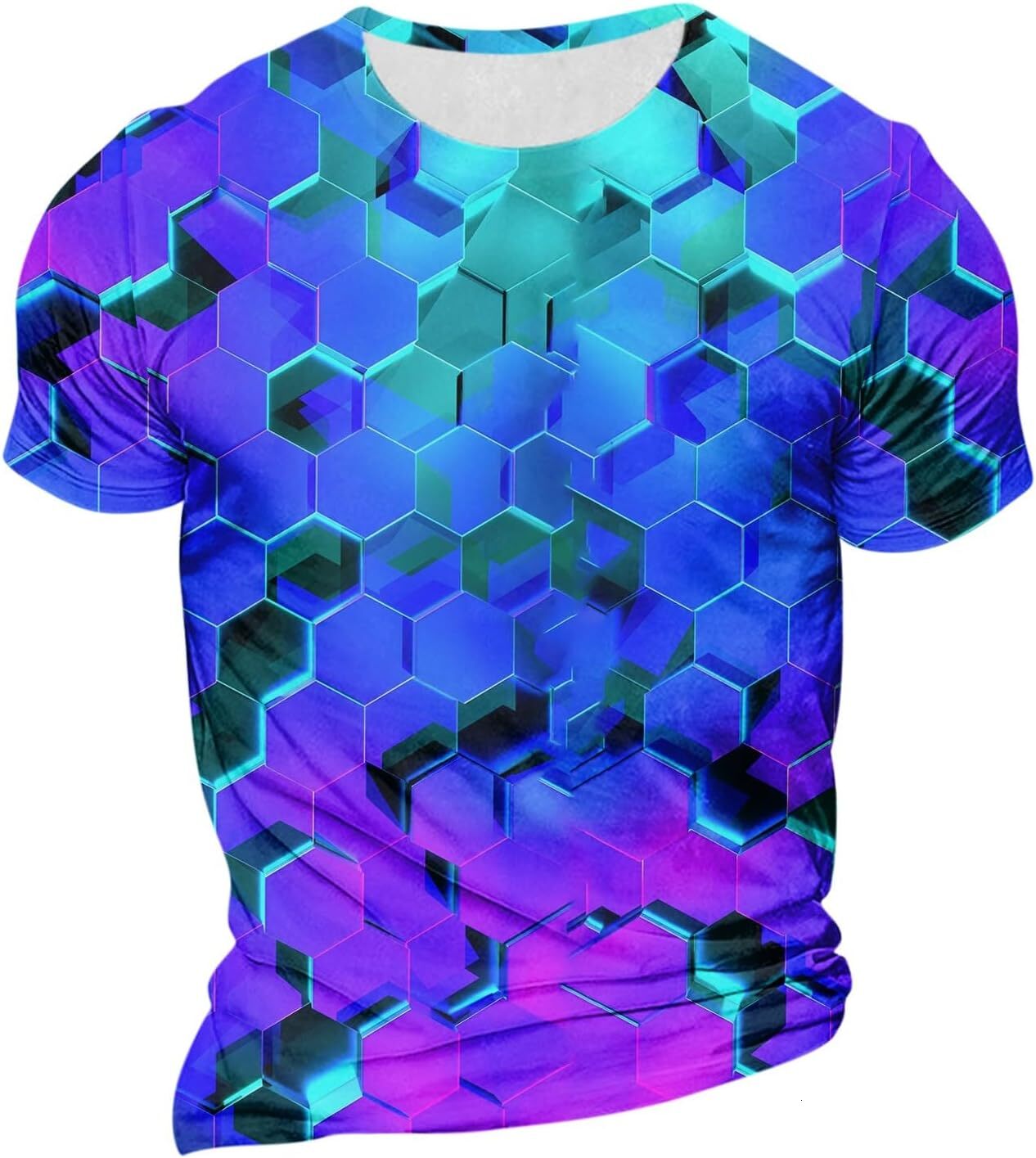 Mens T shirt Mens Novelty Tee Shirts 3D Printed Short Sleeve Summer Casual Graphic T-Shirts, tee Casual tops summer clothes
