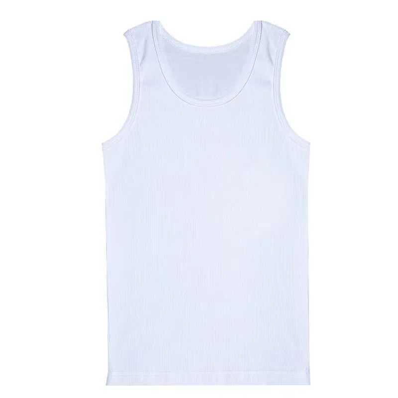 Mens Fitness Vest Cotton Breathable Vertical Striped Sleeveless Tops Solid Color Sports Casual Tank Gym Muscular Men ClothesT250318