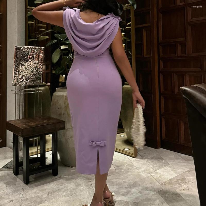 Party Dresses Customized Temperament 3D Bow Evening Dress High Quality Crew Neck Sleeveless Bespoke Ocn Gowns Saudi Arabia 2025