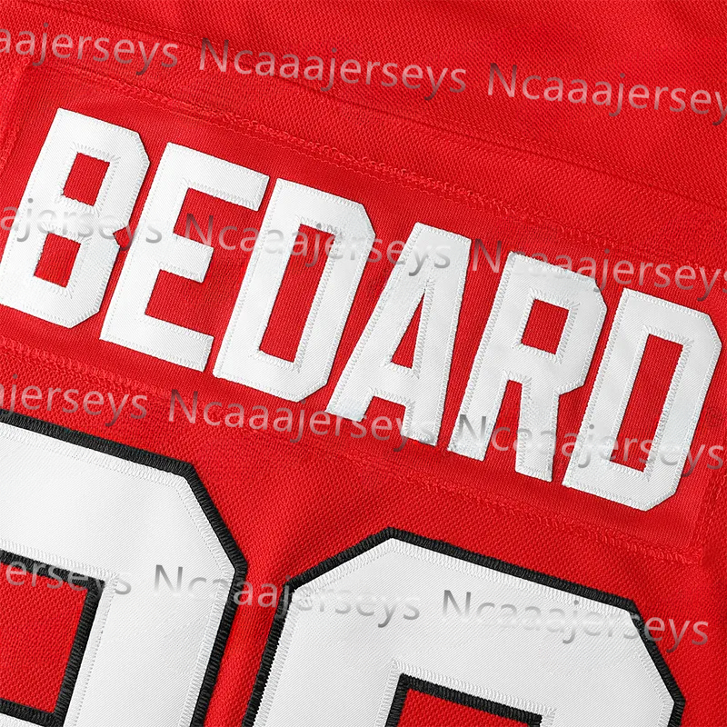 Mens Bedard Hockey Jersey Donato Nazar Foligno Hall Brodie Jones Commesso Hockey Jerseys Any Number Any Name Long Sleeve Breathable