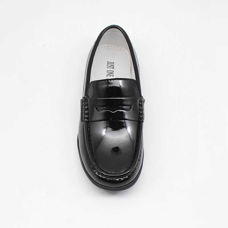 New Kids Shoe For Boys Loafers Flat Baby PU Leather Moccasins Slip-on Soft Breathable Casual School Children Shoes Size 25-37T250306