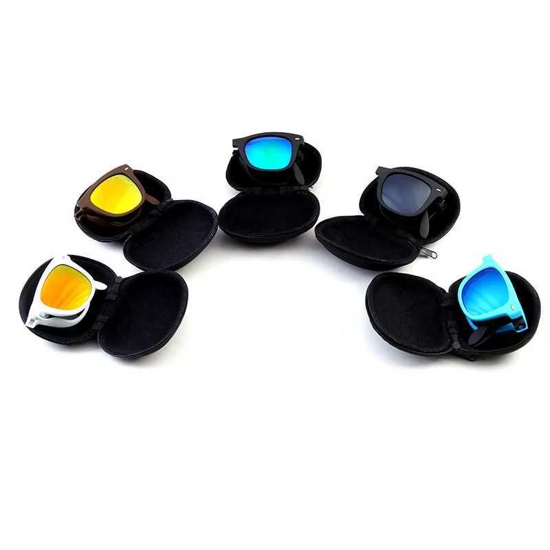 New Foldable Square Sunglasses Fashion Mens Driving Sun Glasses Womens Outdoor Sports and Cycling Goggles UV400 EyewearXJ250306