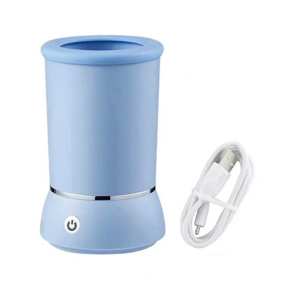 Paw Brush Automatic Dog Paw Cleaner Easy One-touch Operation for Small Medium Large Breed Dogs Rechargeable Pet Foot Washer Cup M250306