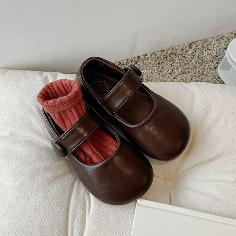 Girls shoes Princess Mary Janes Flat Shoes for Child Kids Elegant Ballet Flats Toddler Soft Casual Shoe School Shoes for GirlsT250306