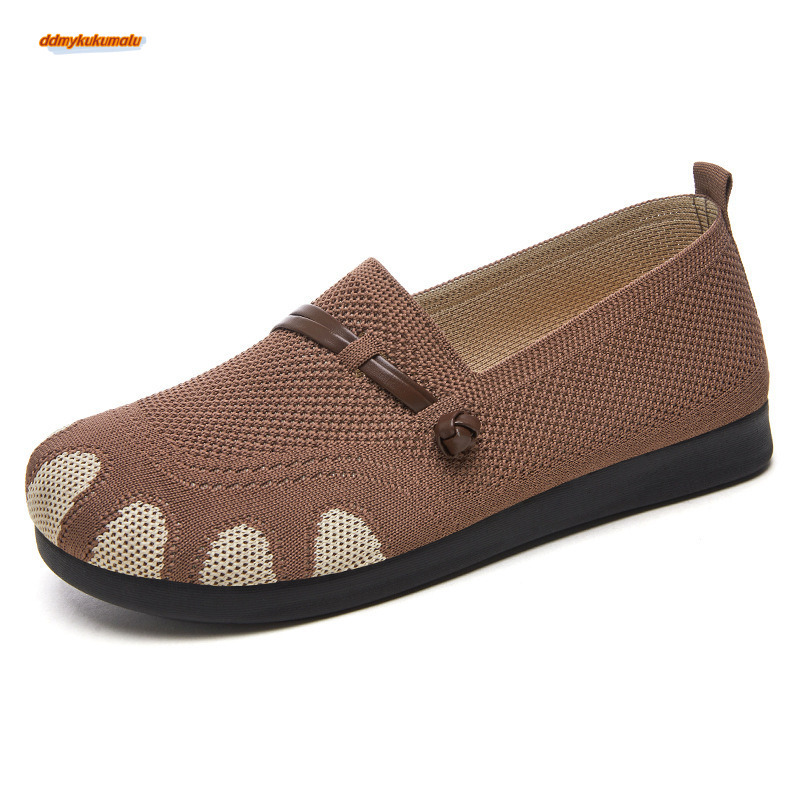Spring 2025 New Single Temu Women's Elderly Casual Soft soled Mother's Shoes #ddmykukumalu