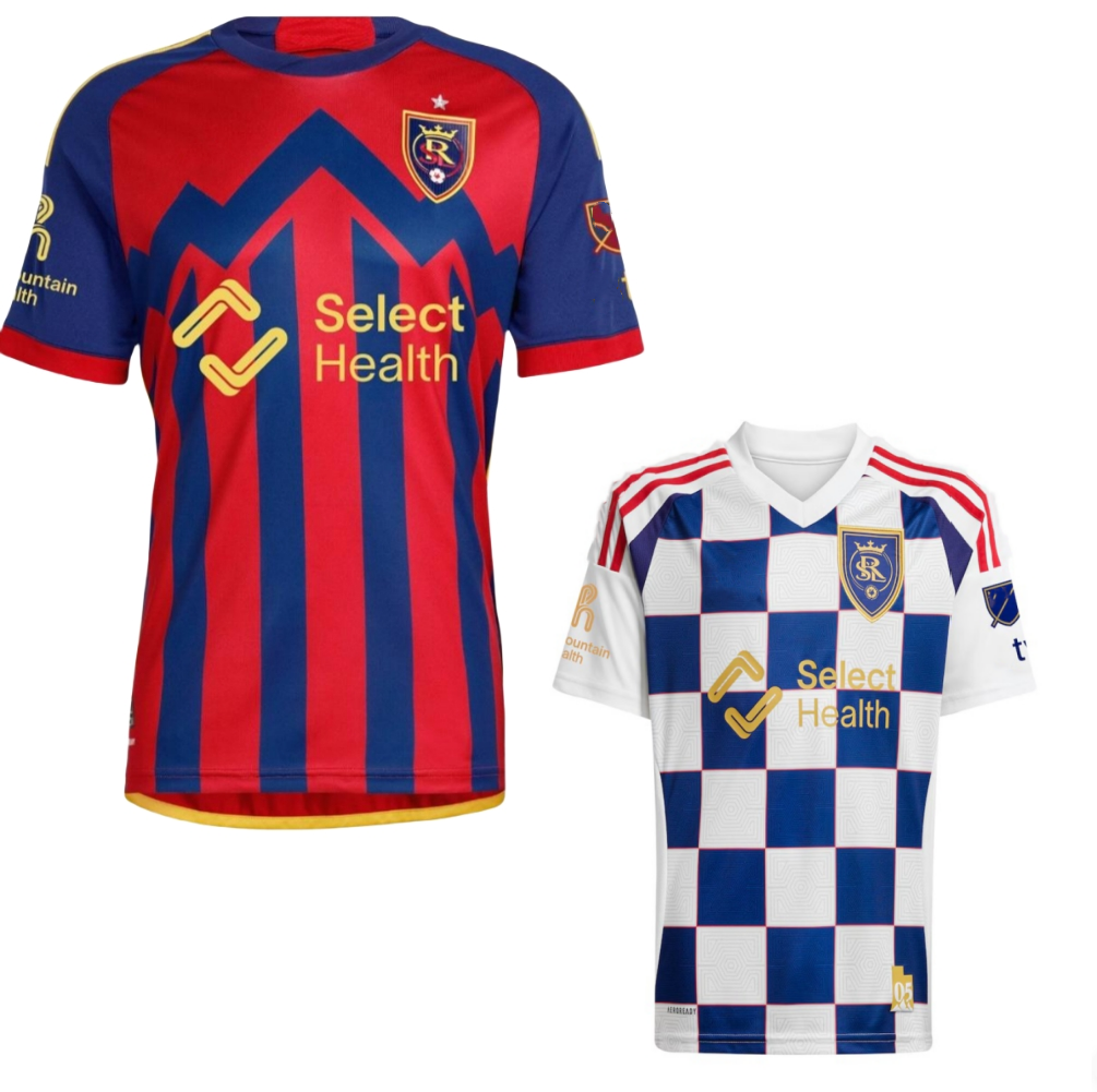 2025 Real Mens Soccer Jerseys Salt CORDOVA GLAD MATH HERRERA Lake Home Football Shirt Short Sleeve Uniforms 2025 Fans Player KREILACH WOOD RUIZ MERAM kids