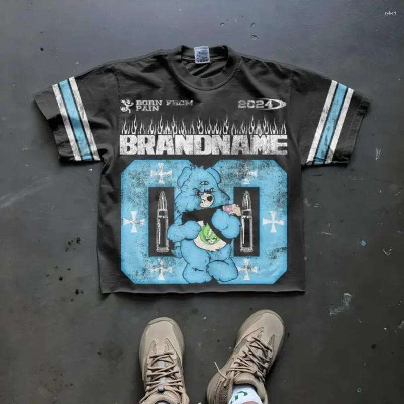 Summer Fashion Men's Motorcycle 3D Printed T-shirt 2025 New Style Unique and Elegant Clothing