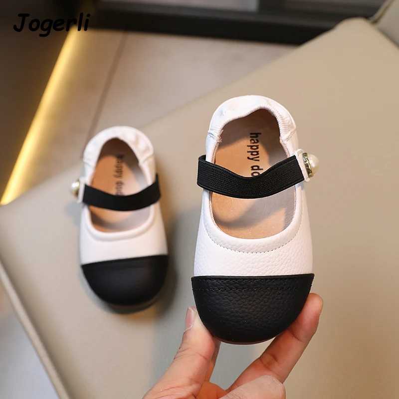 Girls Princess Fragrant Style PU Leather Shoes 2024 Autumn Spring Fashionable Baby Loafer Flats Size 21-30T250306