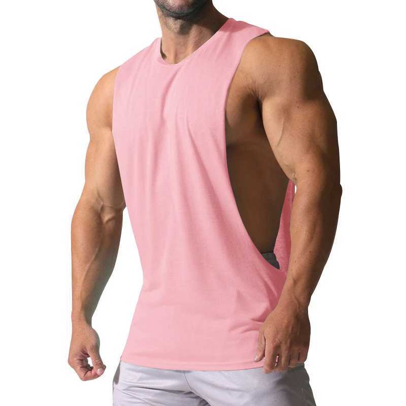 Summer Hot Sale Brand Gym Tank Tops Muscle Men Fashion Sleeveless Training Workout Sports Comfort Mens Casual VestT250318
