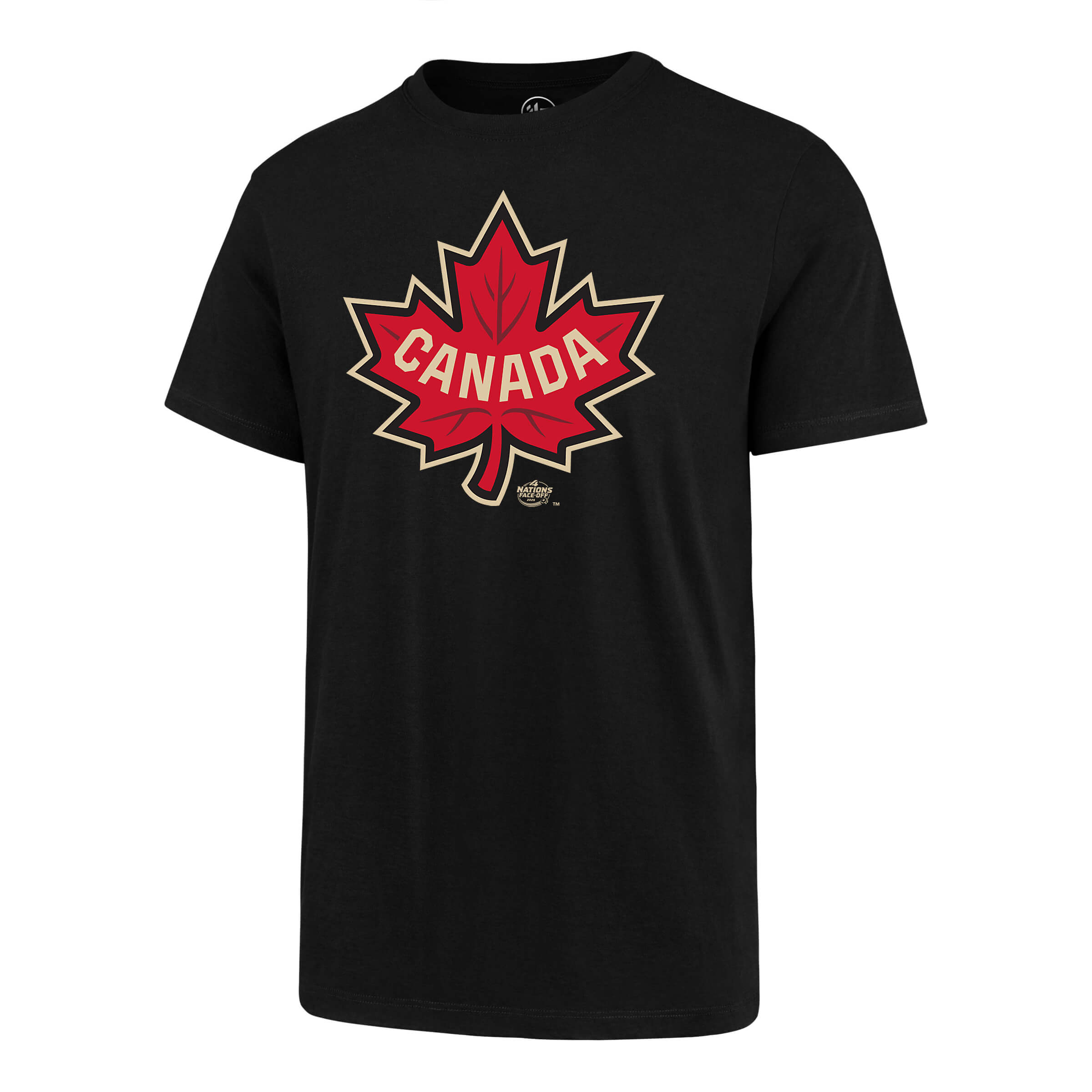 Unisex red black Hockey Canada 2024 Team mens T-Shirts