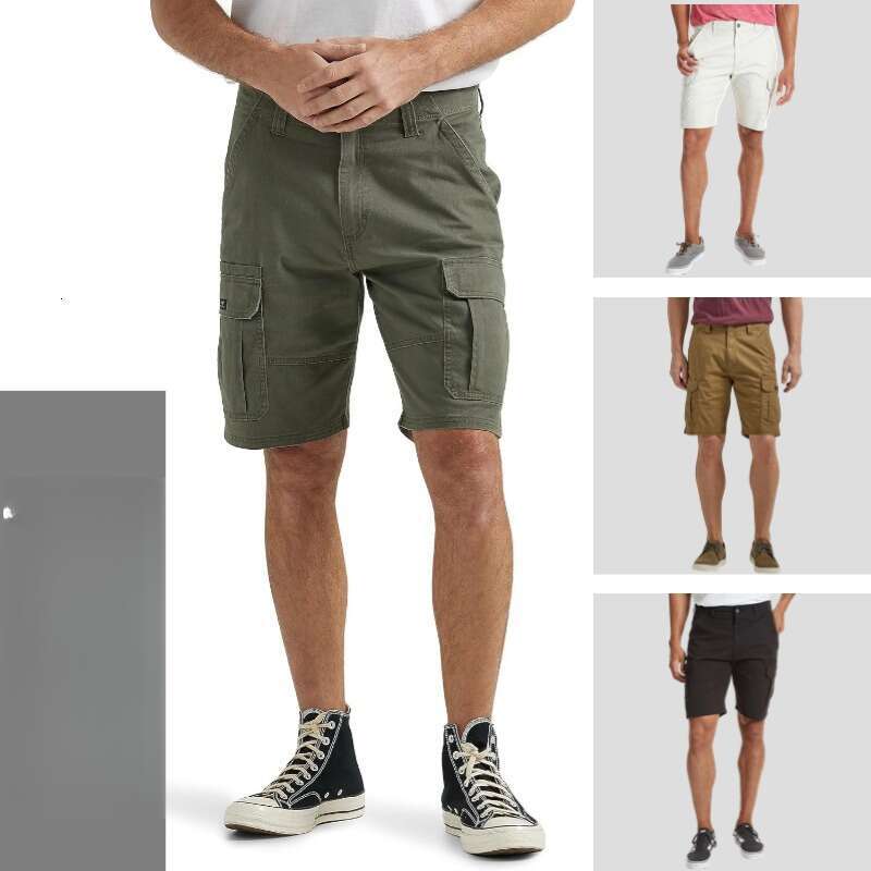 summer fashionable pocket workwear five quarter pants wear-resistant men's shorts 2025 new casual versatile fashion clothing