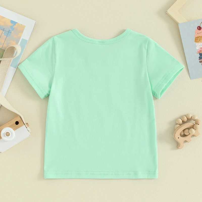 Pudcoco Summer T Shirt Cat Shirts For Girls Cartoon Graphic Tees Short Sleeve Crewneck Tops Size 1 To 8 Years Cute OutfitsT250306