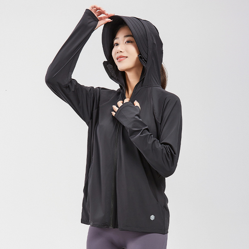 tracksuit Sun women, detachable large brim, original yarn, sun clothing for men, UV UPF50+sun protection shirt, long sleeved, thin style