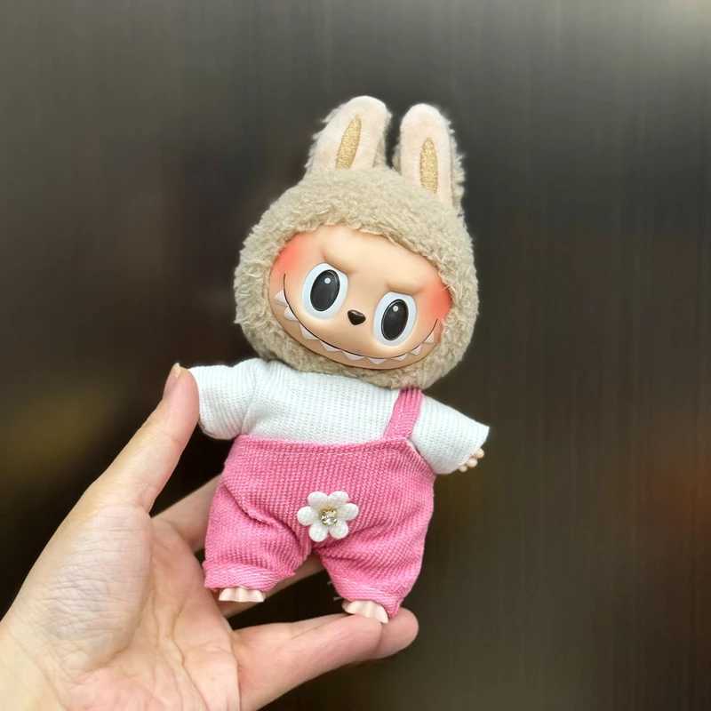 Mini DollS Clothes Outfit Accessories For Korea Kpop Exo 15-17cm Labubu Idol V1 V2 Overalls set Clothing GiftT250306
