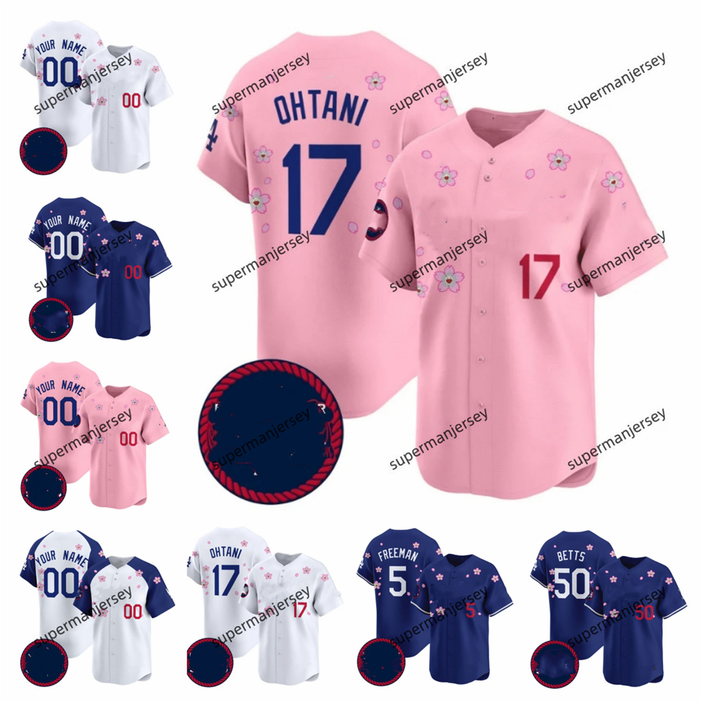 Dodgers Jersey 2025 Mens Kids Baseball 5 Freddie Freeman 50 Mookie Betts 67 Vin Scully Will Smith 16 28 Martinez 13 Max Muncy 17 Shohei Ohtani