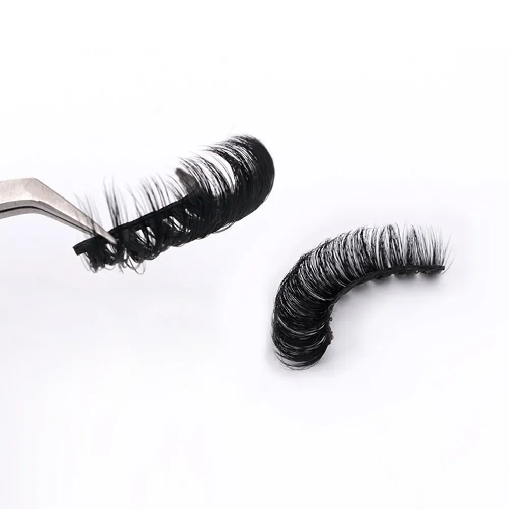 100% Handmade 25 Pairs 20-30mm 3D Faux Mink Eyelashes False Lashes Wispy Fluffy Long Eyelashes Eye Makeup faux cils