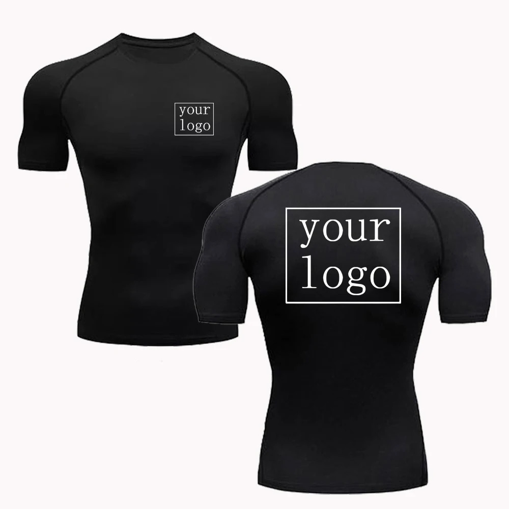 Custom Compression T Shirt Your Tops Men Women Print Original Tshirts Jogging Workout Gym Quick Dry Tshirt 250306