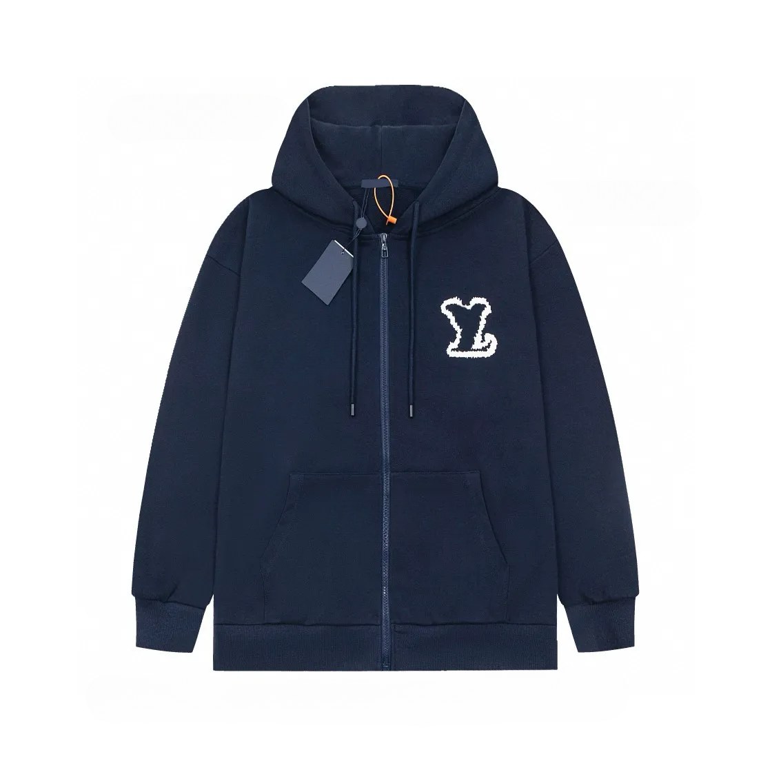 Men's Plus Size Hoodies Sweatshirts jacquard letter knitted sweater in autumn / winter acquard knitting machine e Custom jnlarged detail crew neck cotton 2e31g