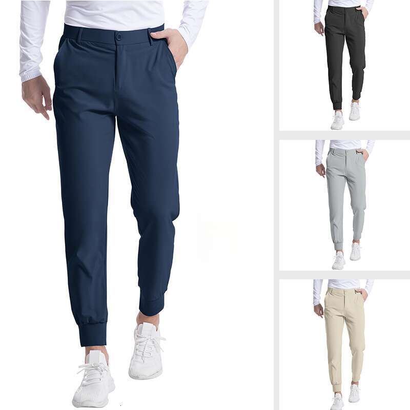 Youth elastic golf jogging slim fit casual pants men's four seasons high-end feeg 2025 temperament versatile new trend clothing ins