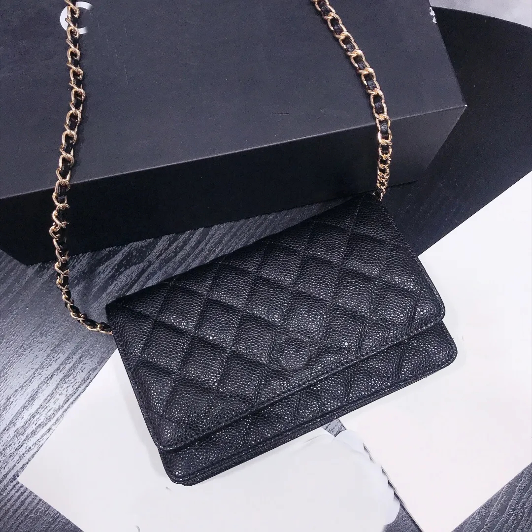 Designer bag Shoulder bag Handbag genuine leather bags WOMEN luxurys crossbody bag Chain Bag Clutch Flap WOMAN purse 2024