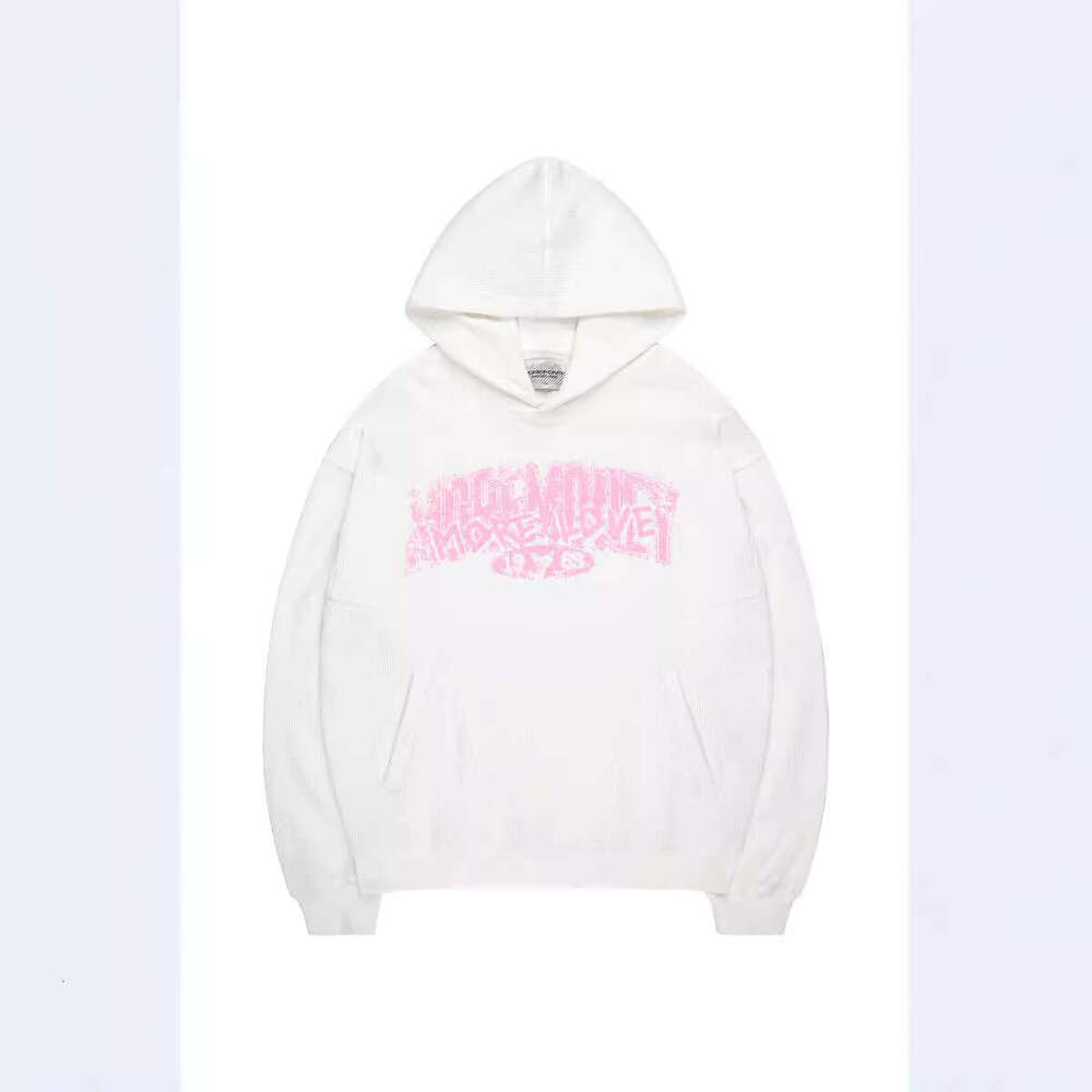 Sweatshirt graffiti printed pattern long sleeved pullover hooded sweatshirt jacket trendy outfit
