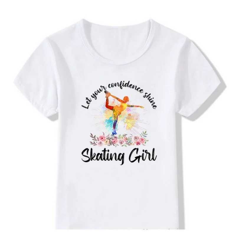 Fashion ChildrenDance TaekwondoLet Your Confidence Shine Volleyball Girls T-Shirts Casual Sports Ts Hirt Summer Boys ClothesT250306