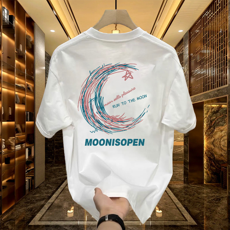 24ss hip-hop white T-shirt pure cotton mens ultra-fine long sleeved T-shirt 241128 - view 4