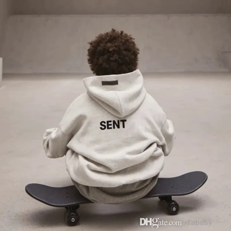 Kids Designer Clothes Tracksuit For Boys Girls Hoodies Letter Printed 2pcs Set Long Sleeve Hooded Pullover Hoodie Sweatshirt Sweatpant Children Set CRG2503062F8