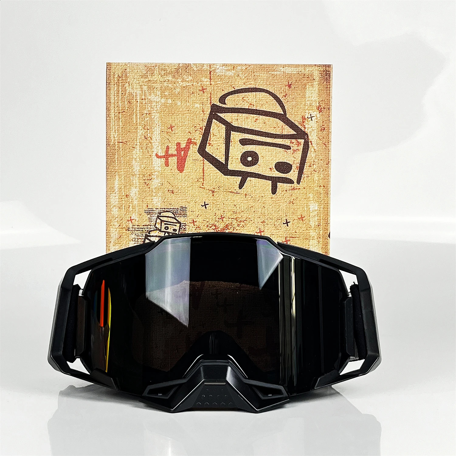 Moto Cross Goggles Motocross HD Lens Motorcycle Glasses Riding Eyeglasses Men MX MTB Sunglasses Dirt Bike Accessories 250304