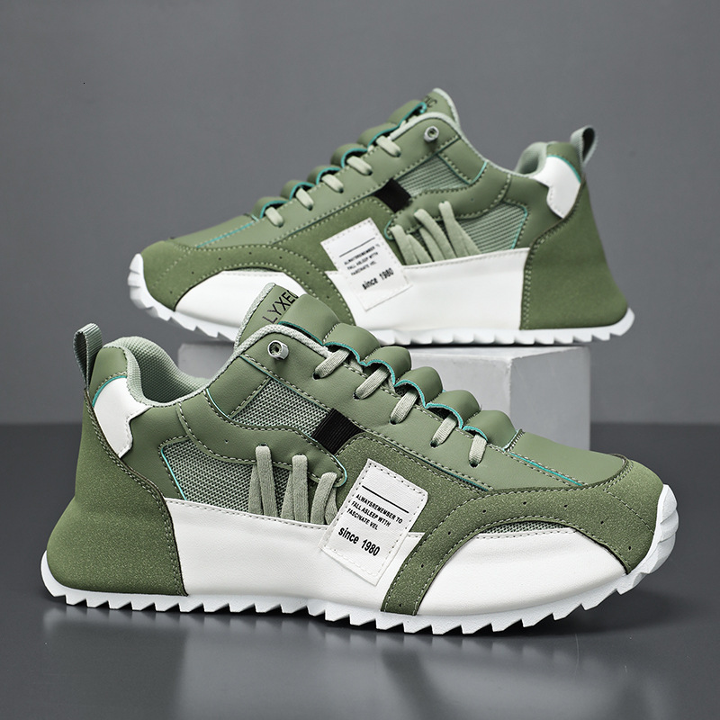 2025 Designer Shoes European Station Men's Shoes Autumn Breathable Cross border Large Sports and Leisure Shoes Bag Bottom Shoes Fashion Trend