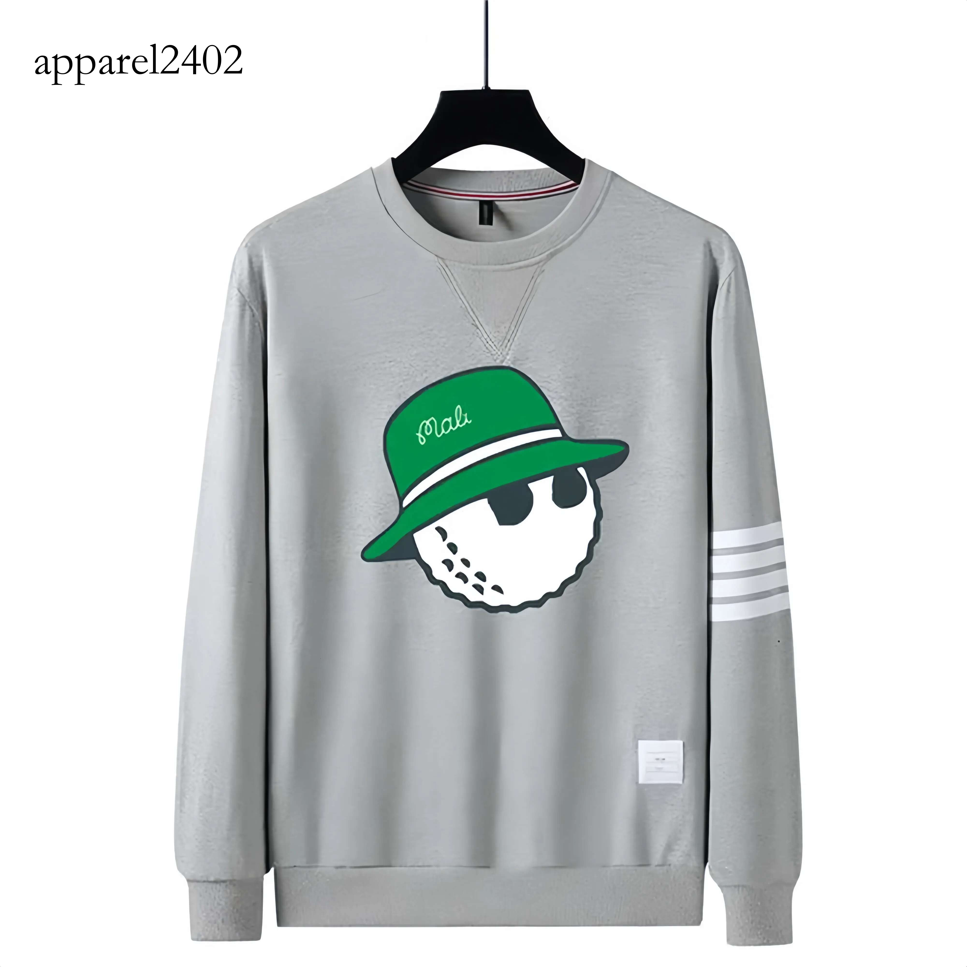 Malbone Golf Hoodie Fashion Designer Men's Sweater New Trendy Round Neck Long Fit Sport Cotton Tops Couple Luxury Fashion Trend 100% Pure Cotton Malbons Golf 75c