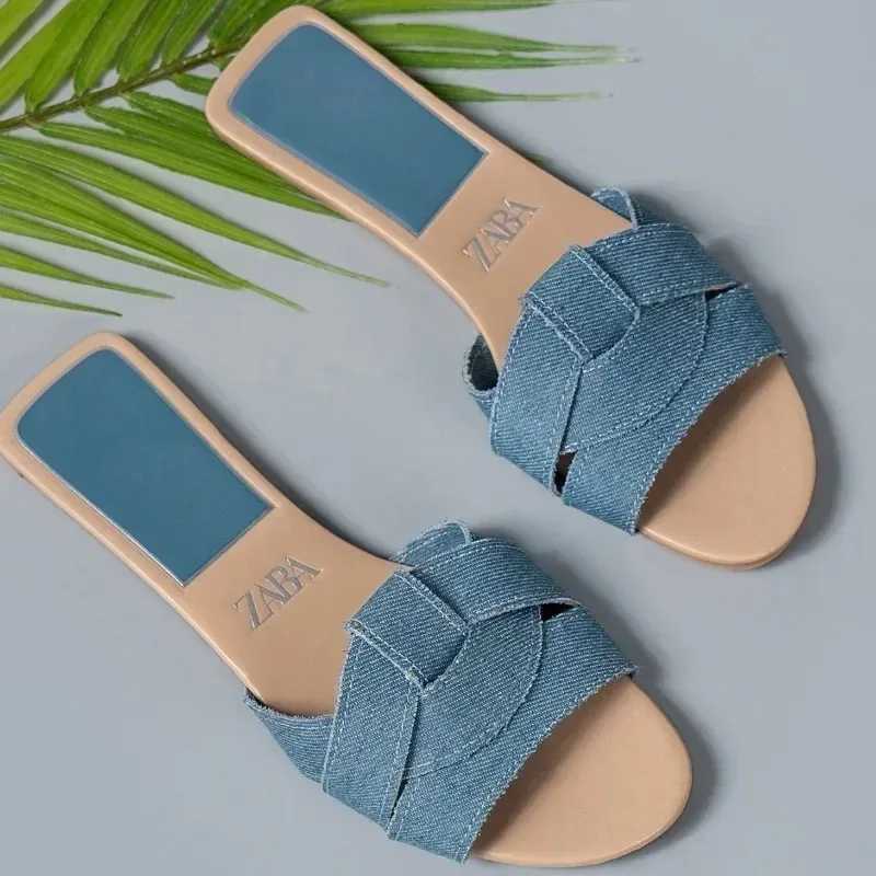 Designer Wan Flat Slippers Luxury Designer Sandals Casual Bott Slippers Summer Wen Sandals New Shoes for Wen Y250306