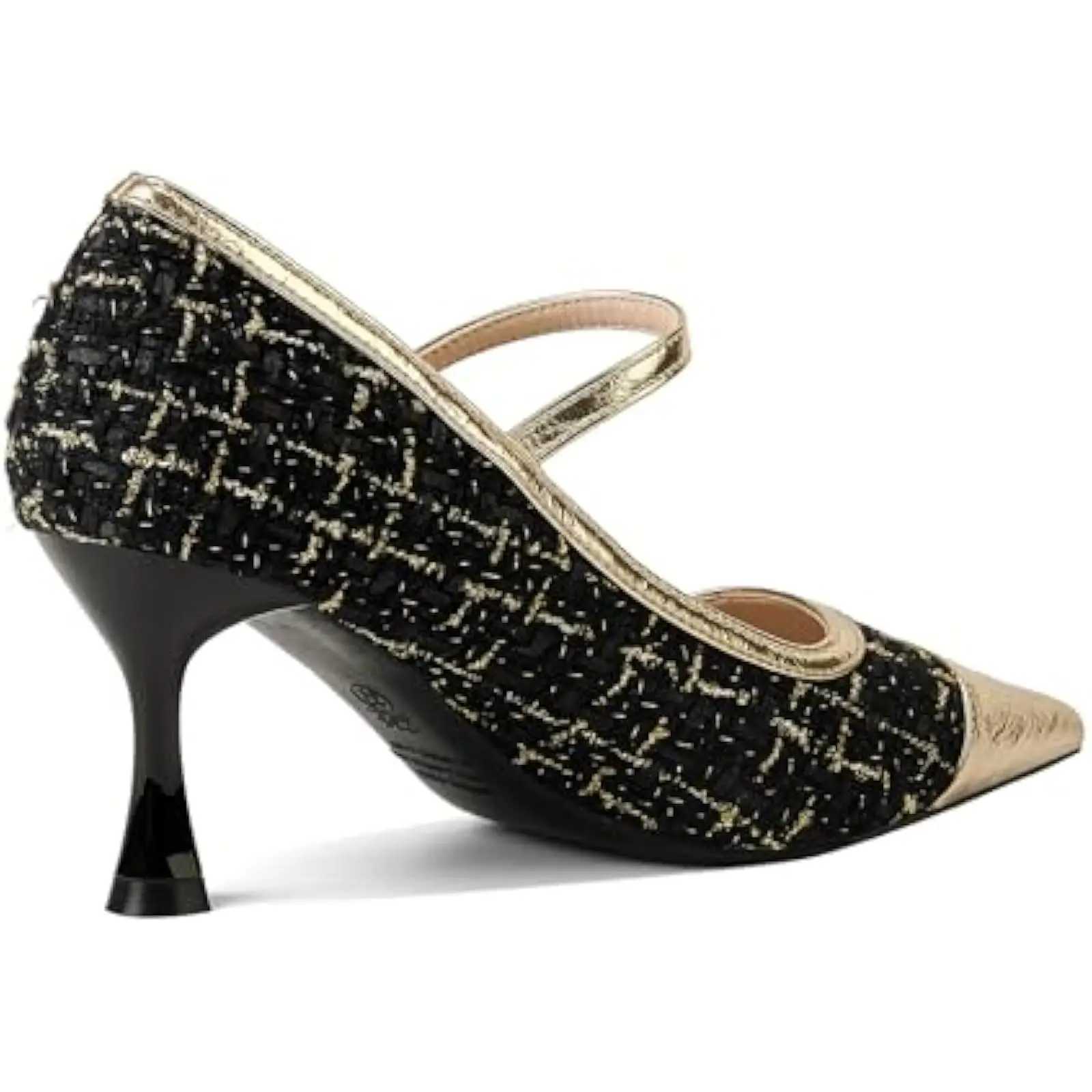 The kitten foot pump of Wen Mary Jane designed pearl buckle sparkling strap and patented toe spot - very suitable for shape Y250306